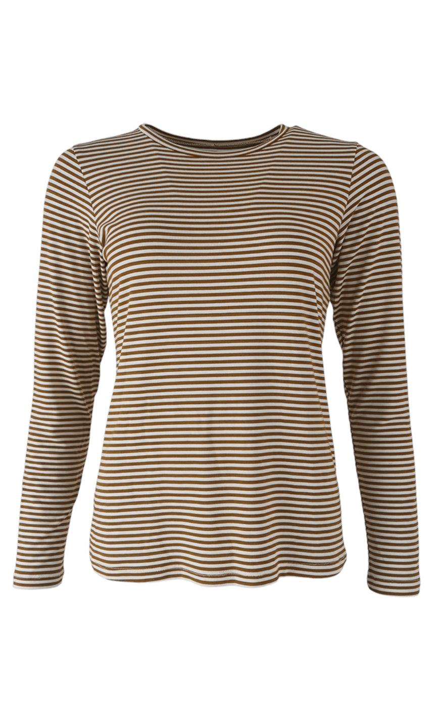 Black Colour Bluse - Penny - Brass
