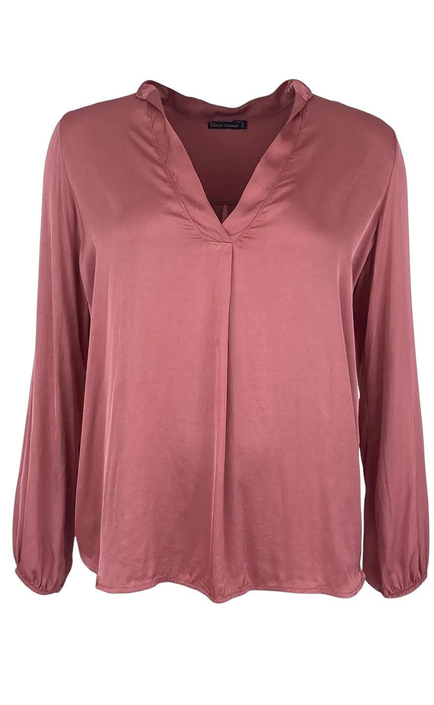 Black Colour Bluse - Vibella - Pepe Rose