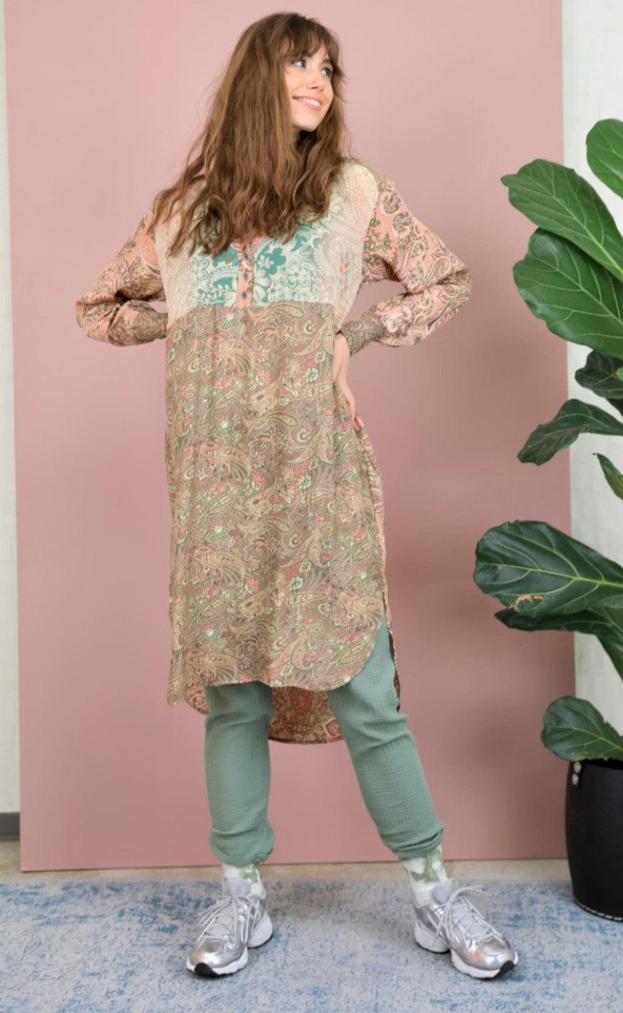 Black Colour Bukser - Dune - Lt. Green