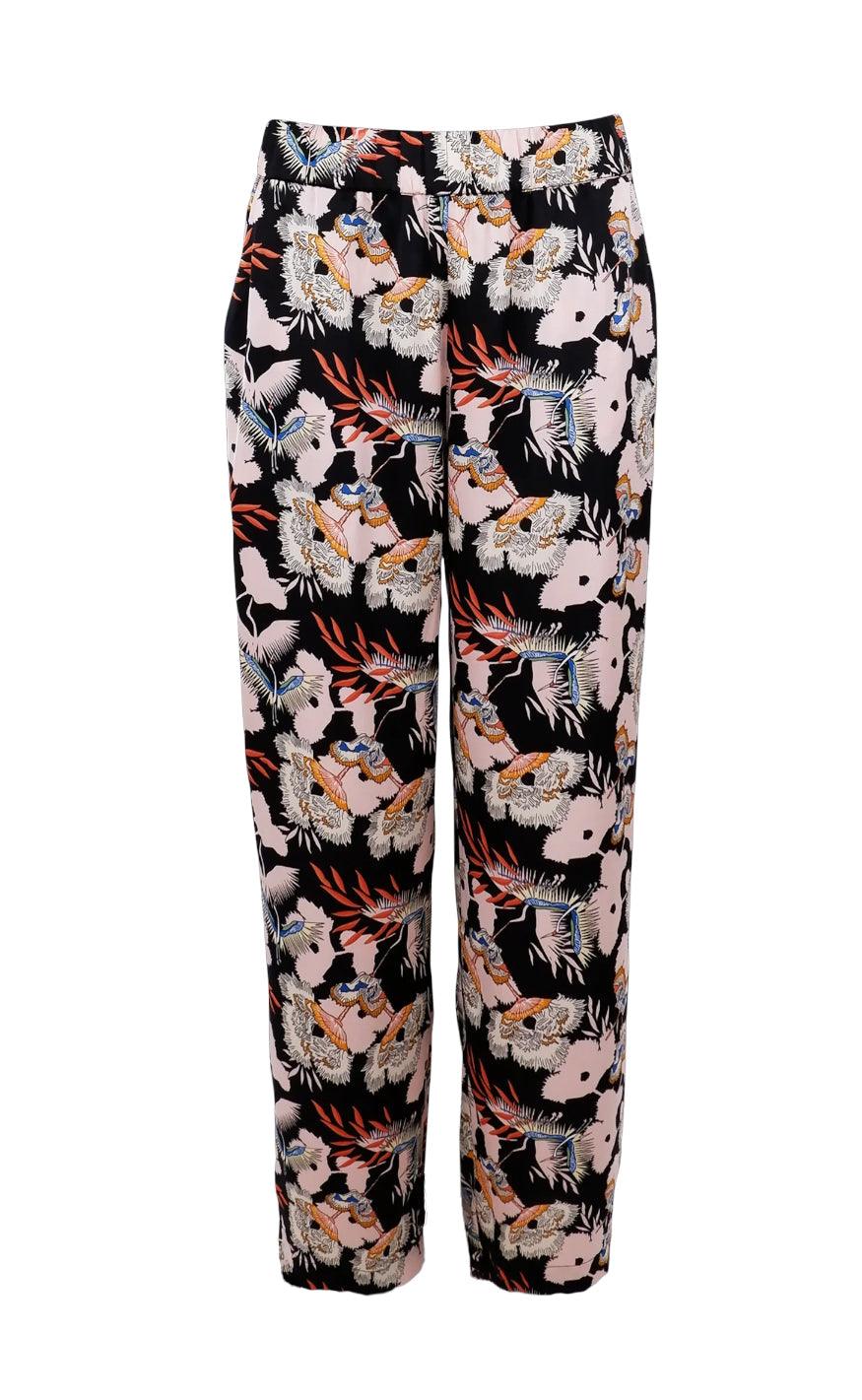 Black Colour Bukser - Tyler - Rose