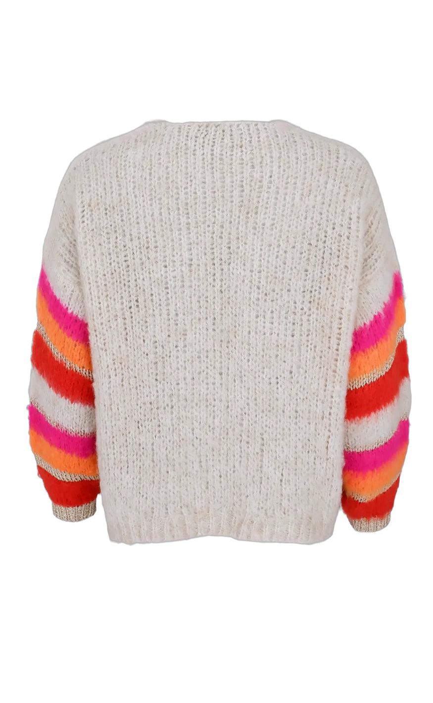 Black Colour Cardigan - Divine - Natural Pink