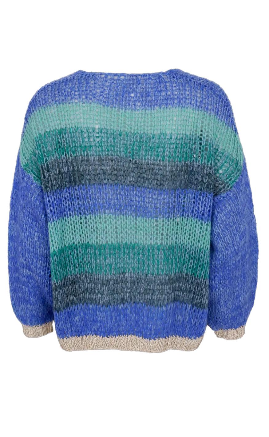 Black Colour Cardigan - Filuca - Green