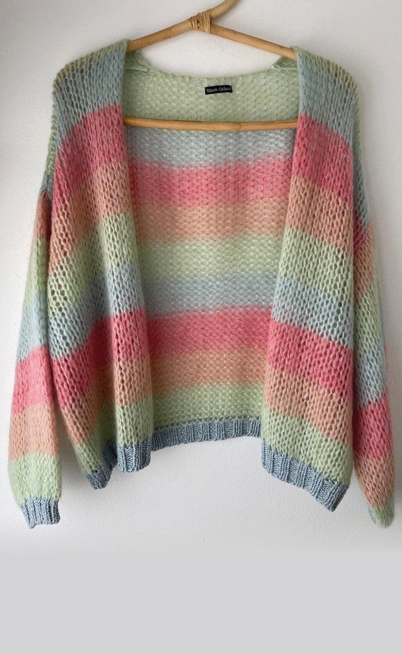 Black Colour Cardigan - Filuca - Mint