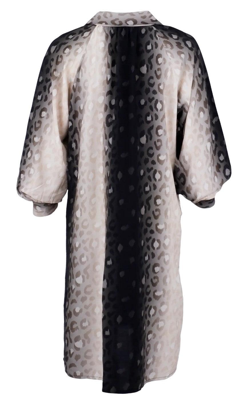 Black Colour Kjole - Carma - Black Leo