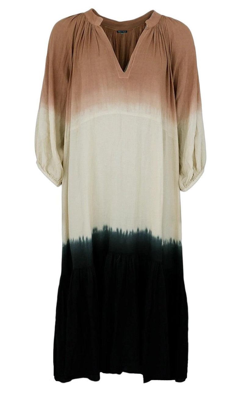 Black Colour Kjole - Corinna - Latte Mix