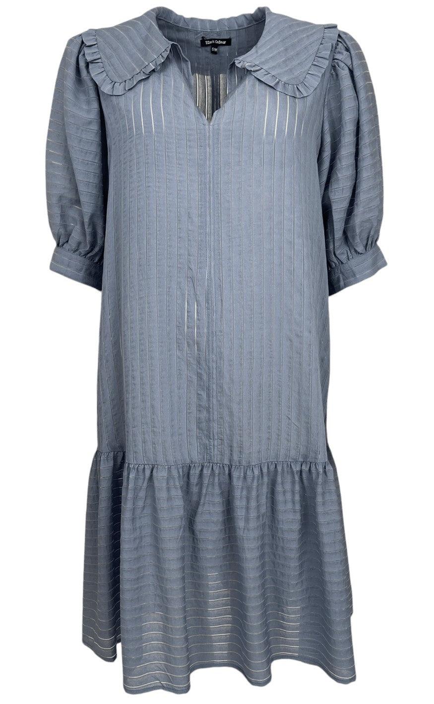 Black Colour Kjole - Dagny Midi - Blue