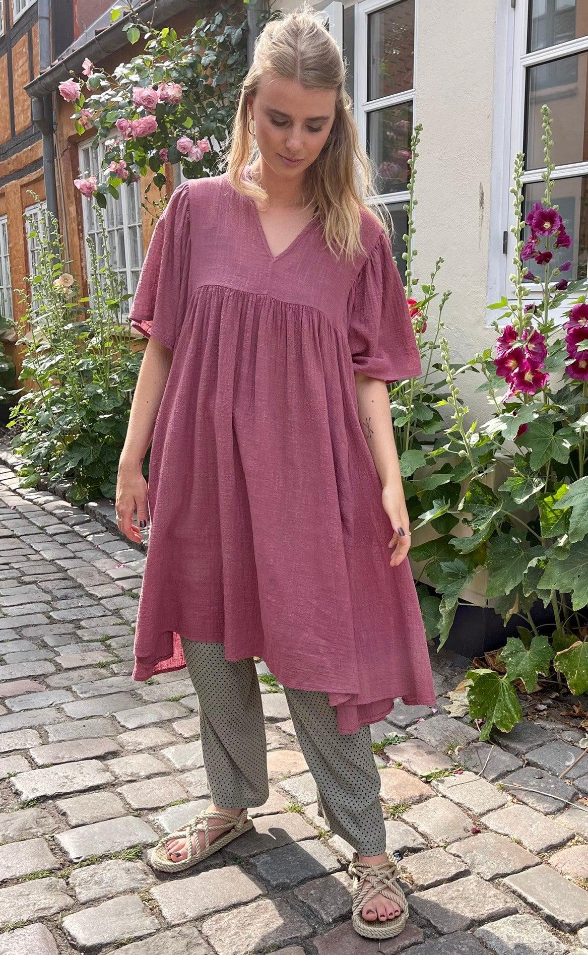 Black Colour Kjole - Elena Boho - Winter Rose
