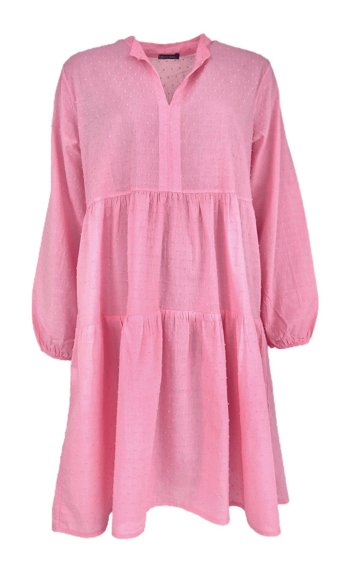 Black Colour Kjole - Frigg Short - Candy Pink