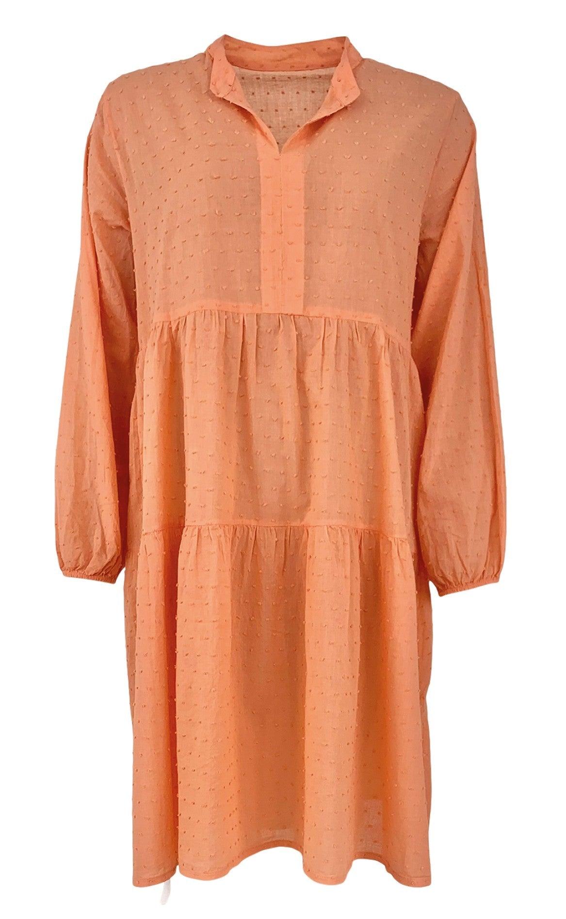 Black Colour Kjole - Frigg Short - Peach