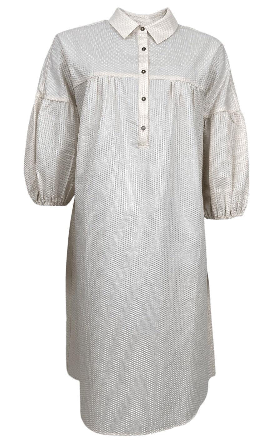 Black Colour Kjole - Indy Midi - Cream