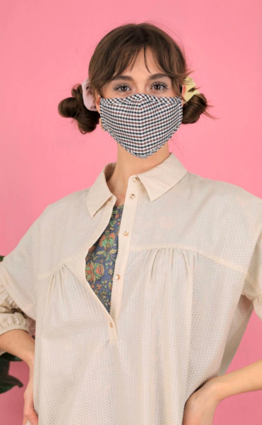 Black Colour Kjole - Indy Midi - Cream