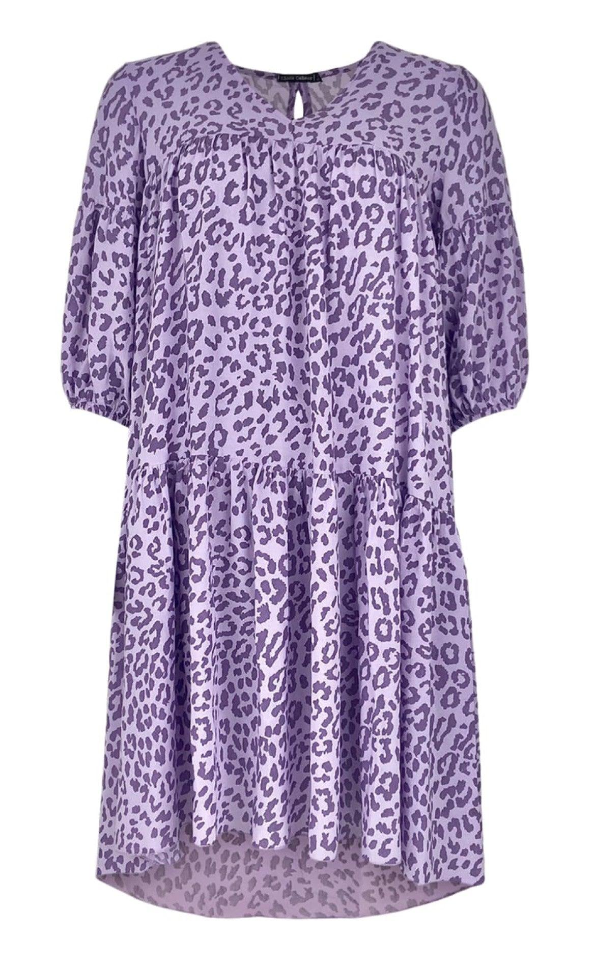 Black Colour Kjole - Lex Short Boho - Lavender Leo