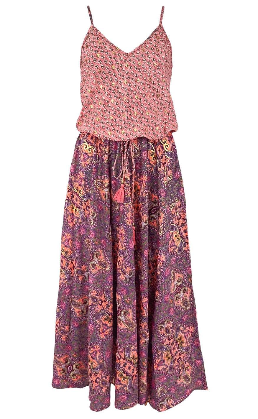 Black Colour Kjole - Luna Ella Strap - Vibrant Pink