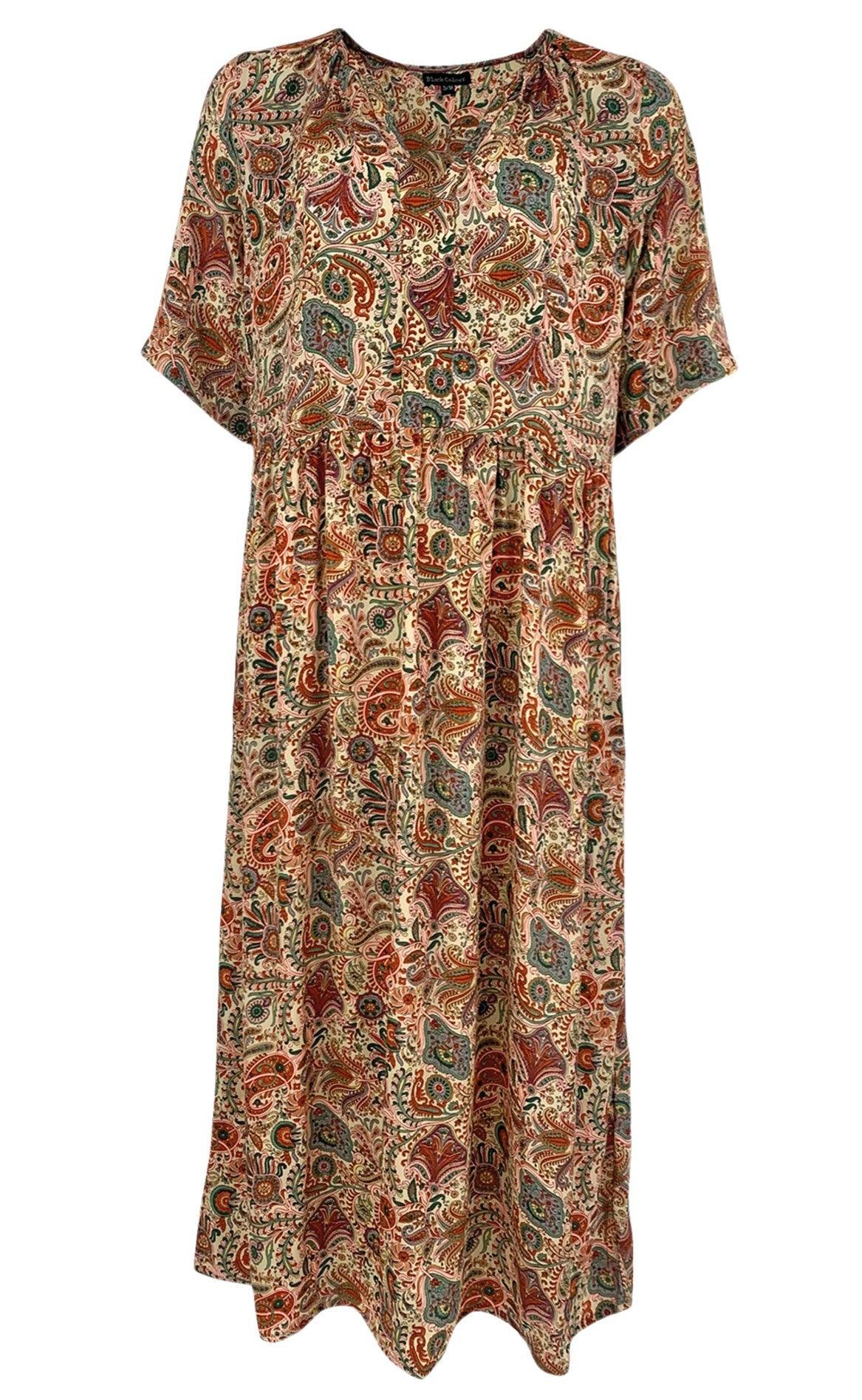 Black Colour Kjole - Luna Jo Boho - Desert Haze