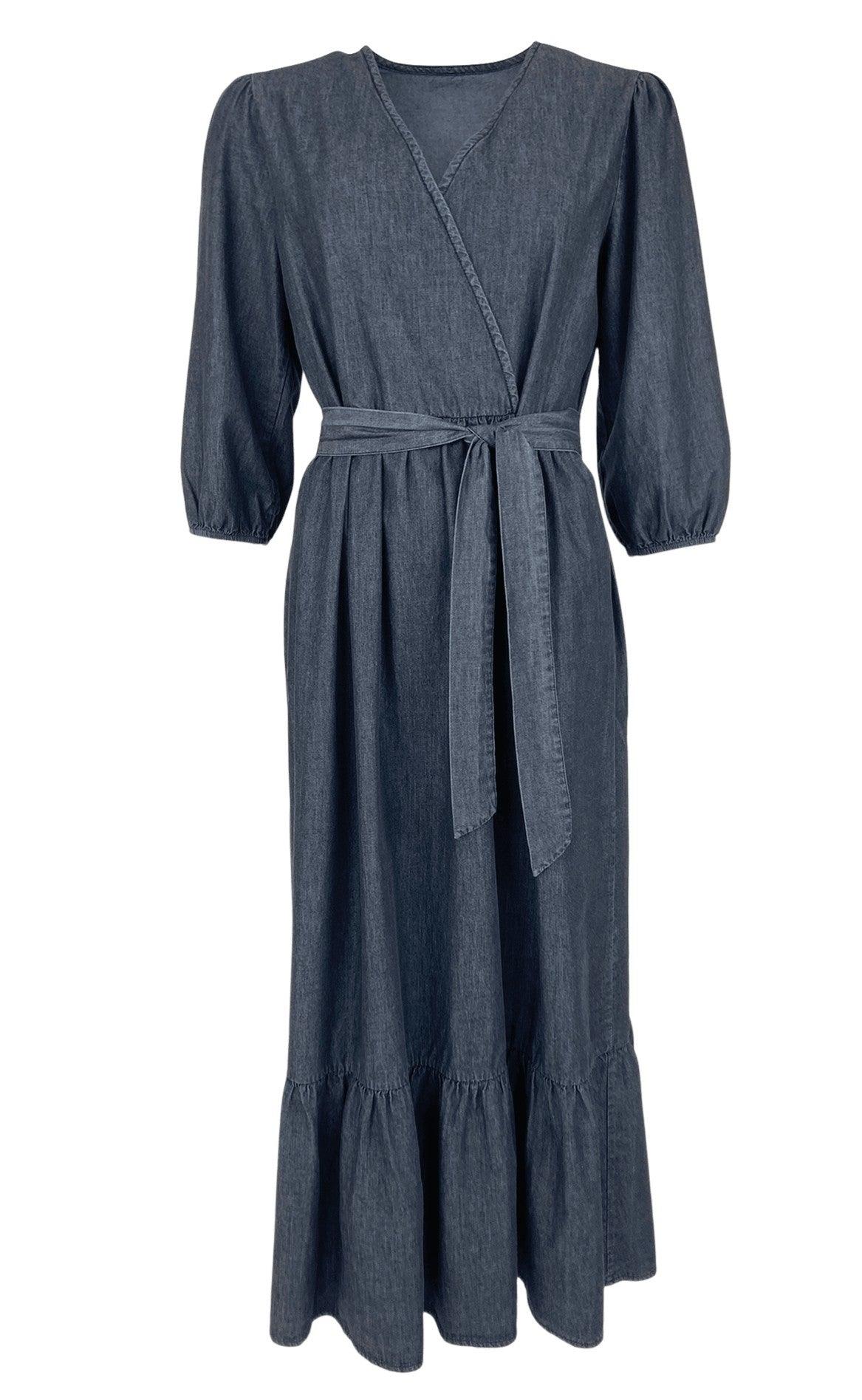 Black Colour Kjole - Mali - Dark Grey