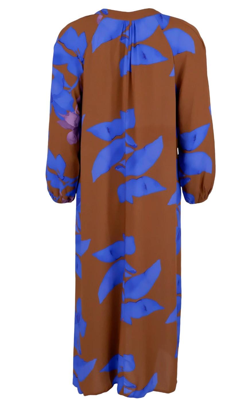 Black Colour Kjole - Nebula Long - Blue