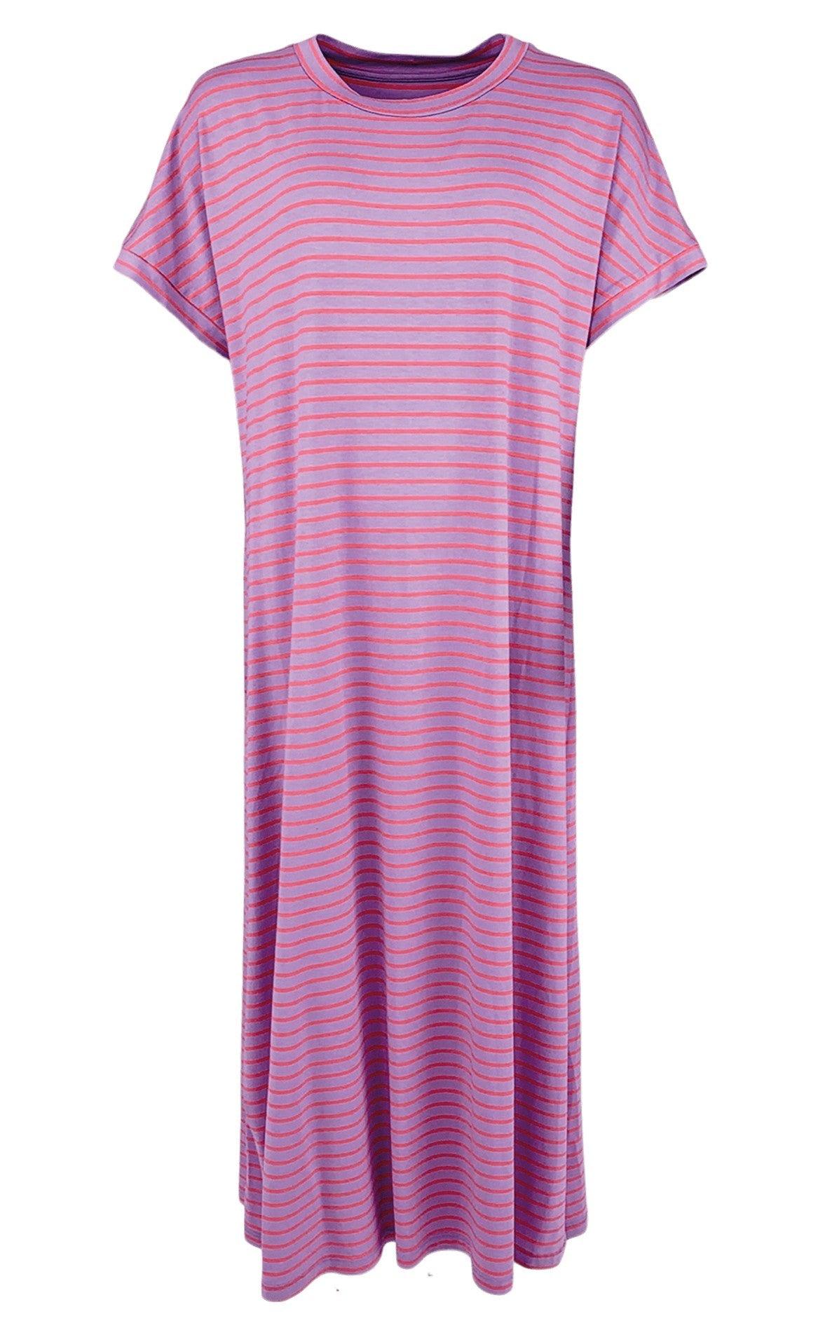 Black Colour Kjole - Polly Jersey - Lavender