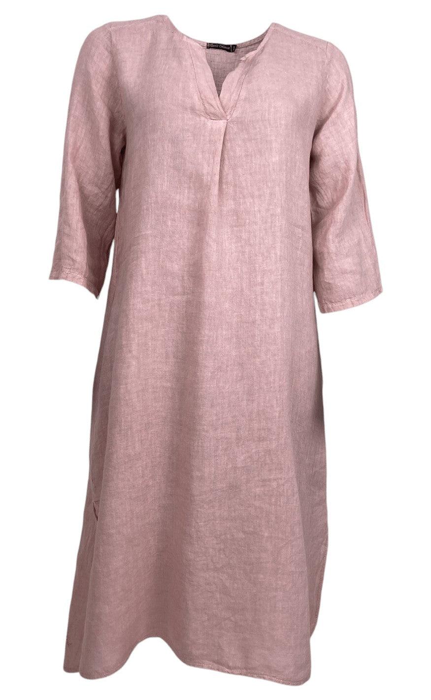 Black Colour Kjole - Siena Kaftan - Rose