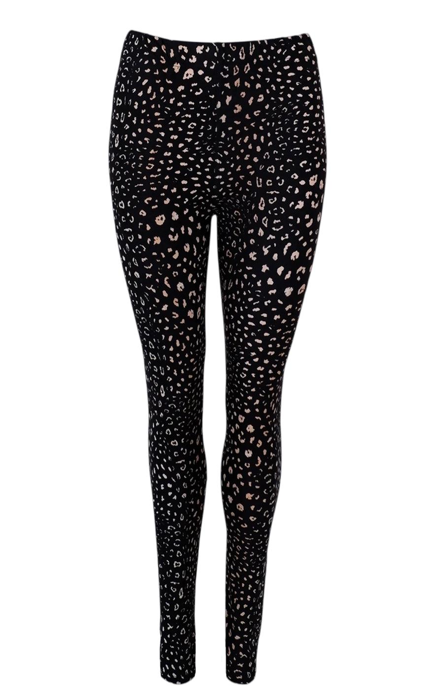 Black Colour Leggings - Robyn - Mini Leo