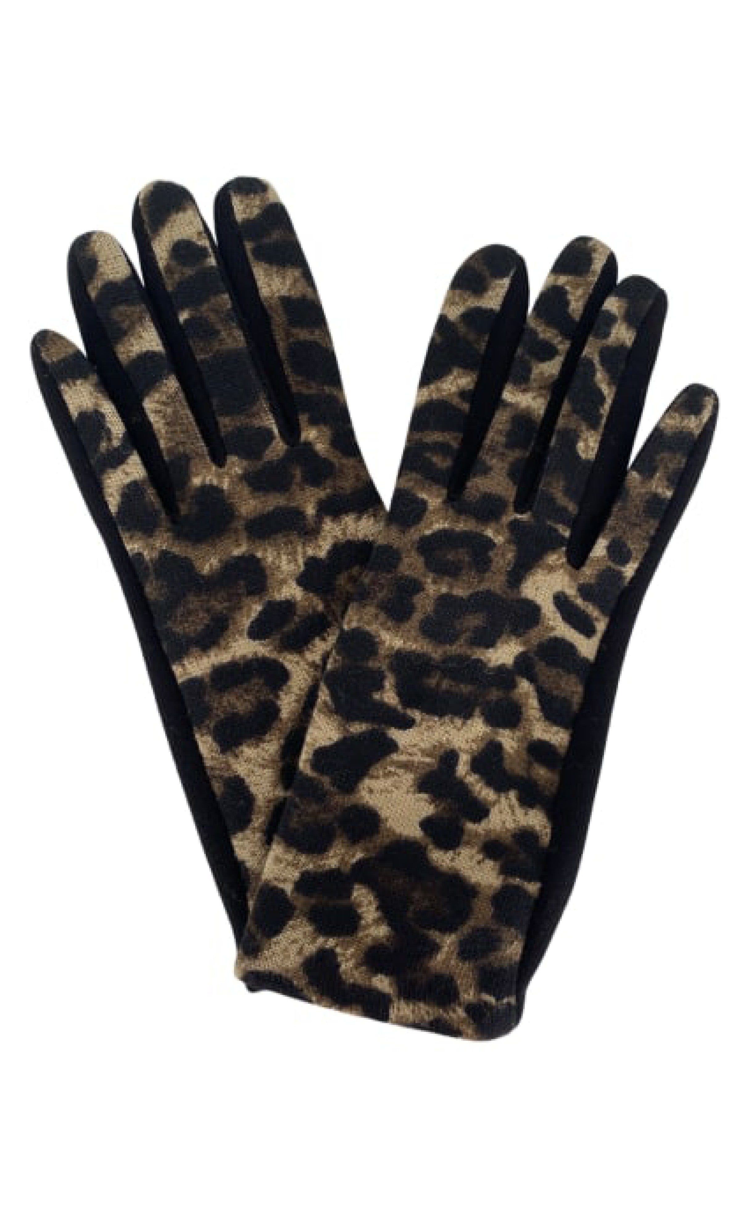 Black Colour - Leo Gloves - Khaki Brown