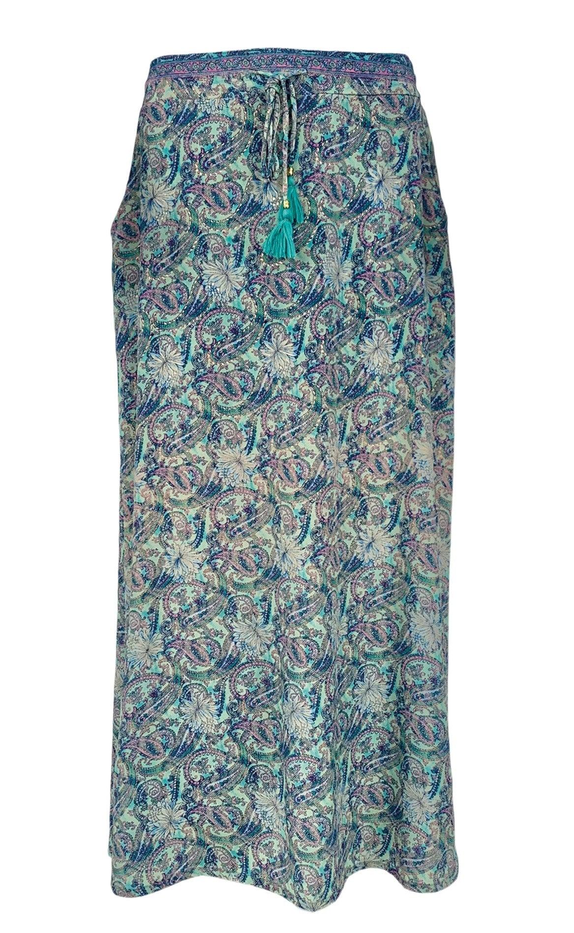 Black Colour Nederdel - Luna Bias - Pastel Mint