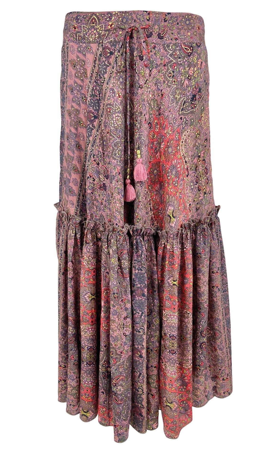Black Colour Nederdel - Luna Boho - Winter Rose
