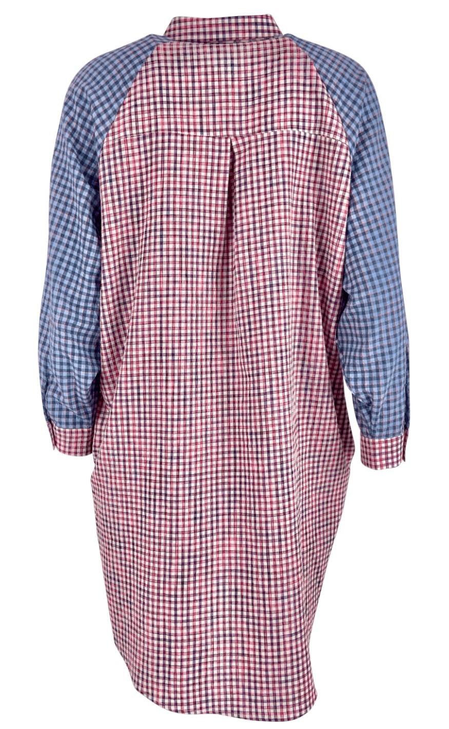 Black Colour Skjorte - Janna Oversize - Multi Blue