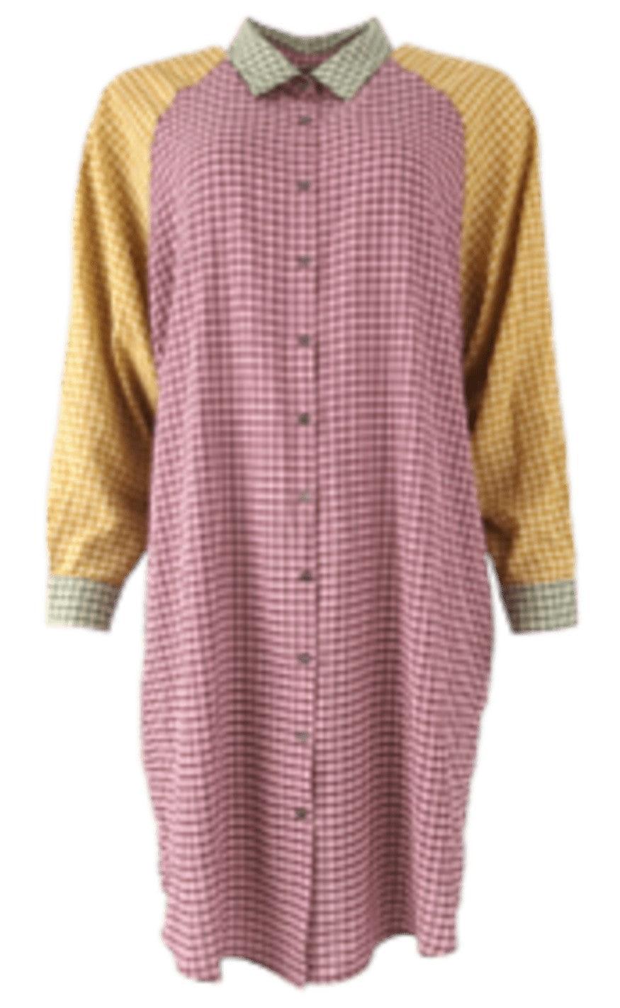 Black Colour Skjorte - Janna Oversize - Multi Pastel