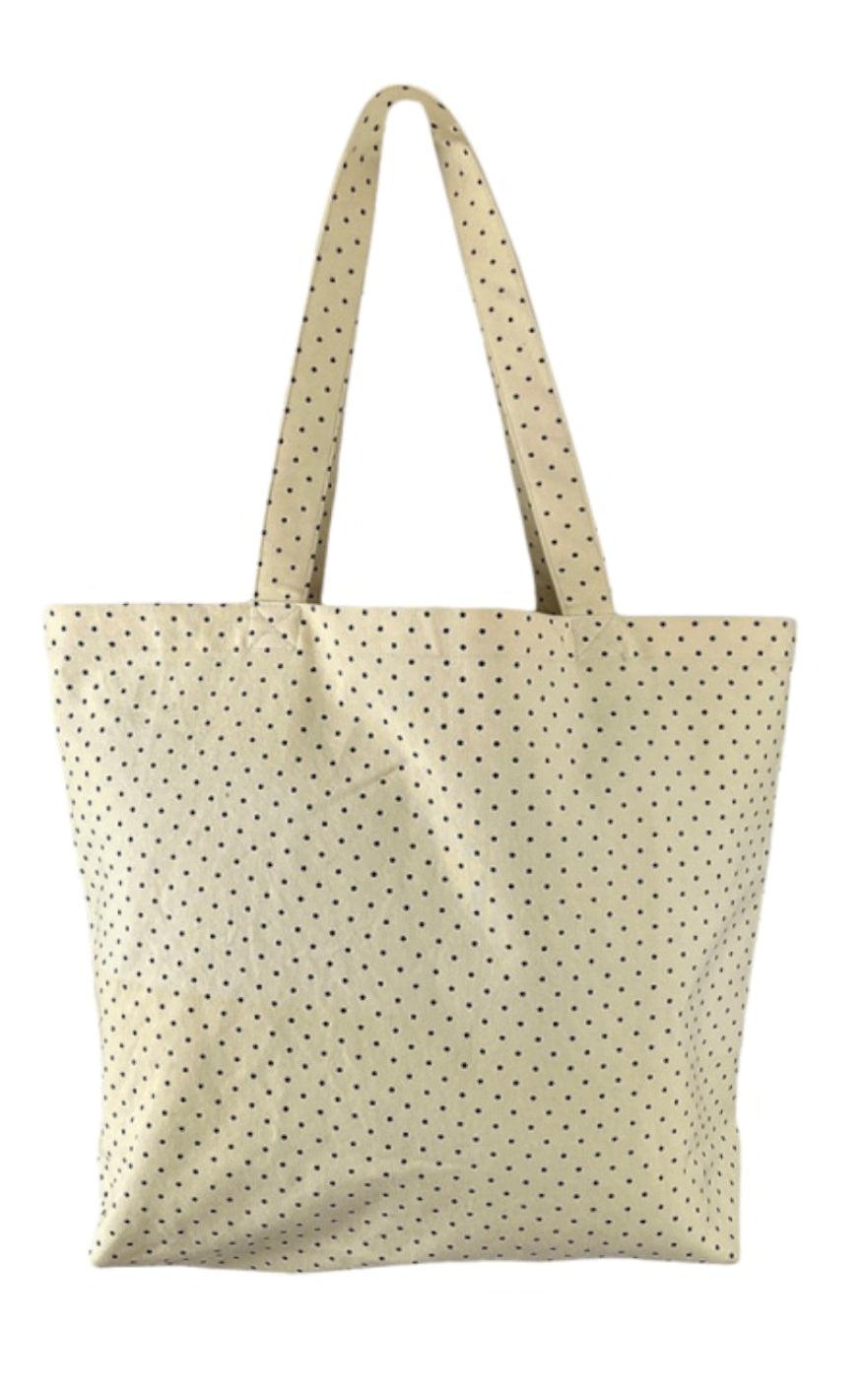 Black Colour Taske / Shopper - Misha - Light Yellow