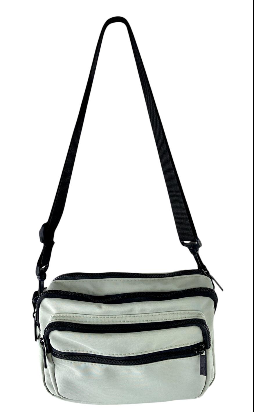Black Colour Taske - Vada Matte Nylon - Mint