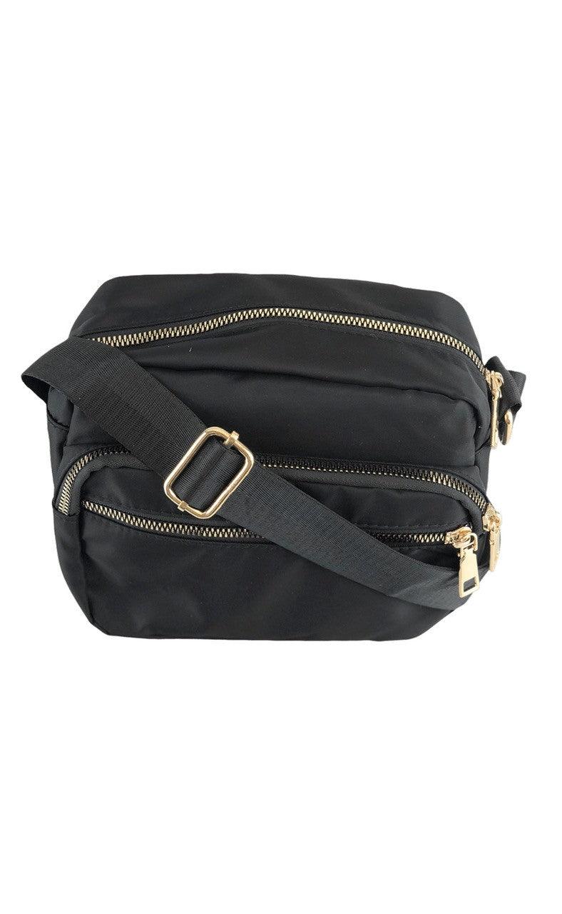 Black Colour Taske - Viggy Nylon Small - Black