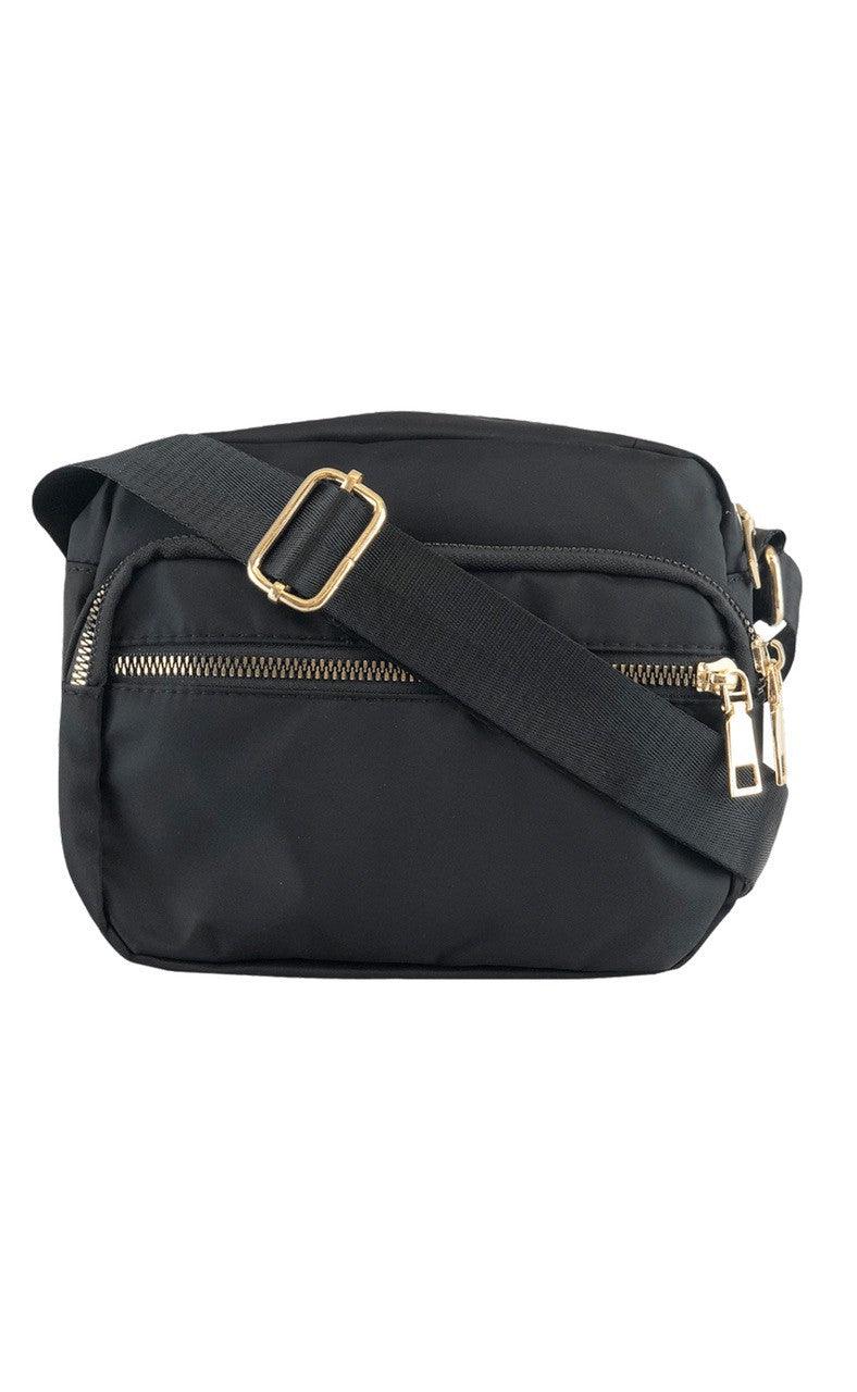 Black Colour Taske - Viggy Nylon Small - Black