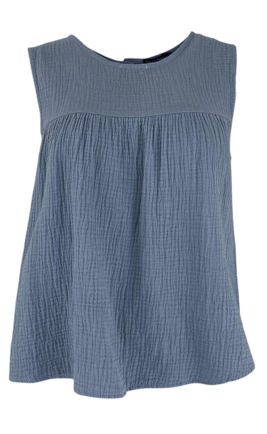 Black Colour Top - Dune - Light Blue