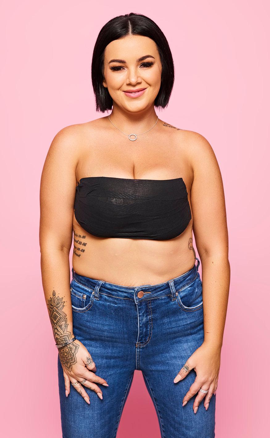Booby Tape - Brysttape - Black