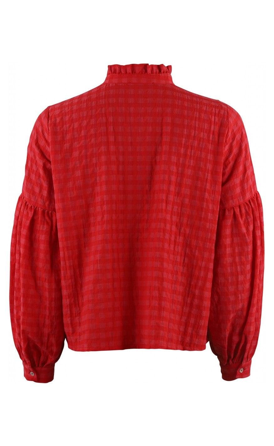 Continue Bluse - Aia - Red