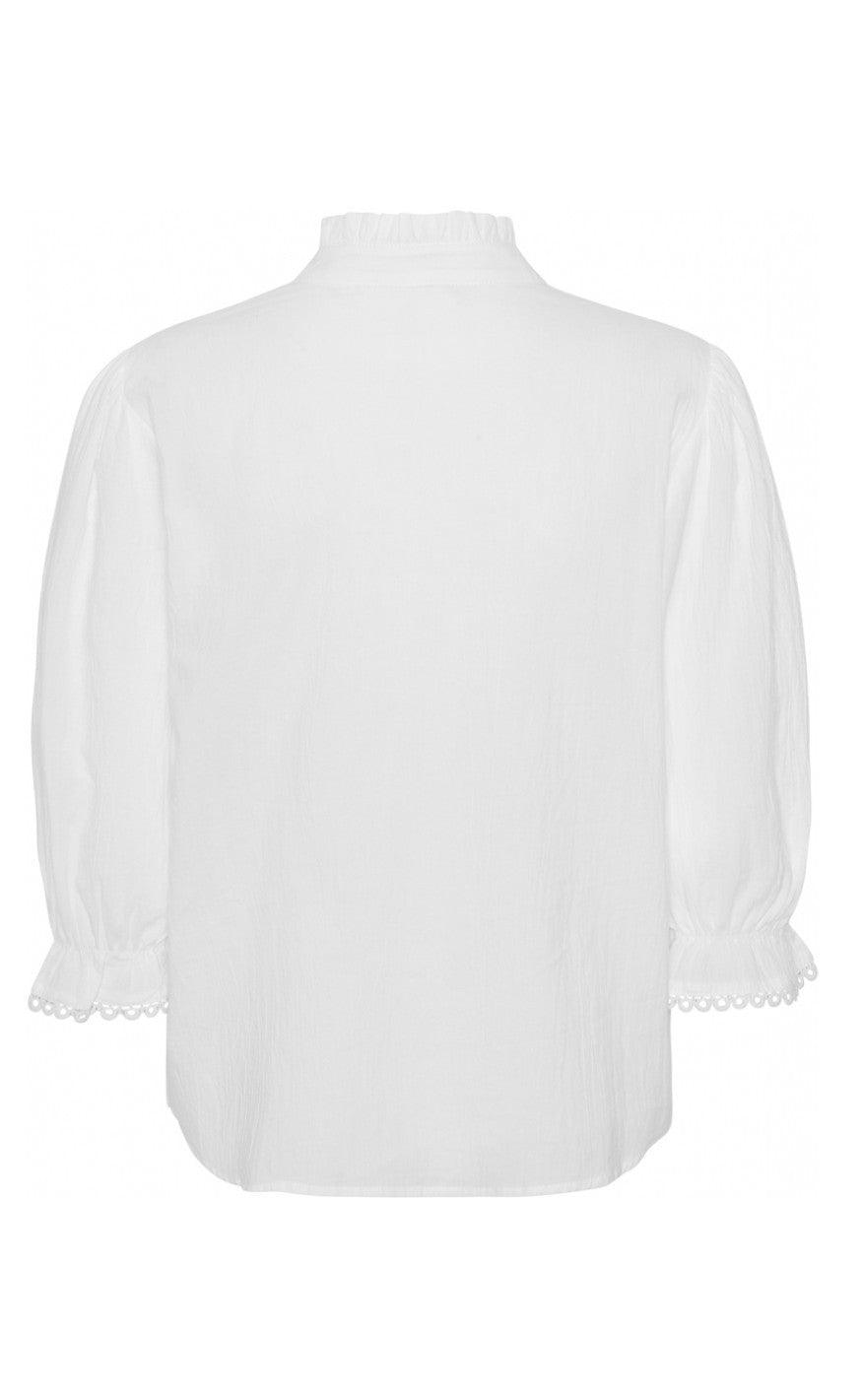 Continue Bluse - Isabella 3/4 Sleeve - White