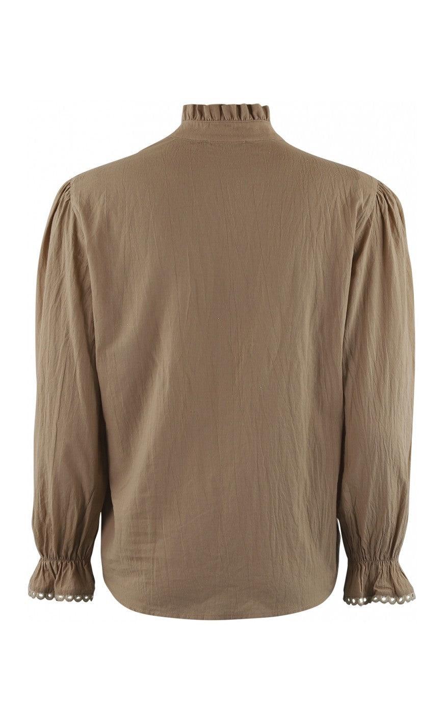 Continue Bluse - Isabella - Camel