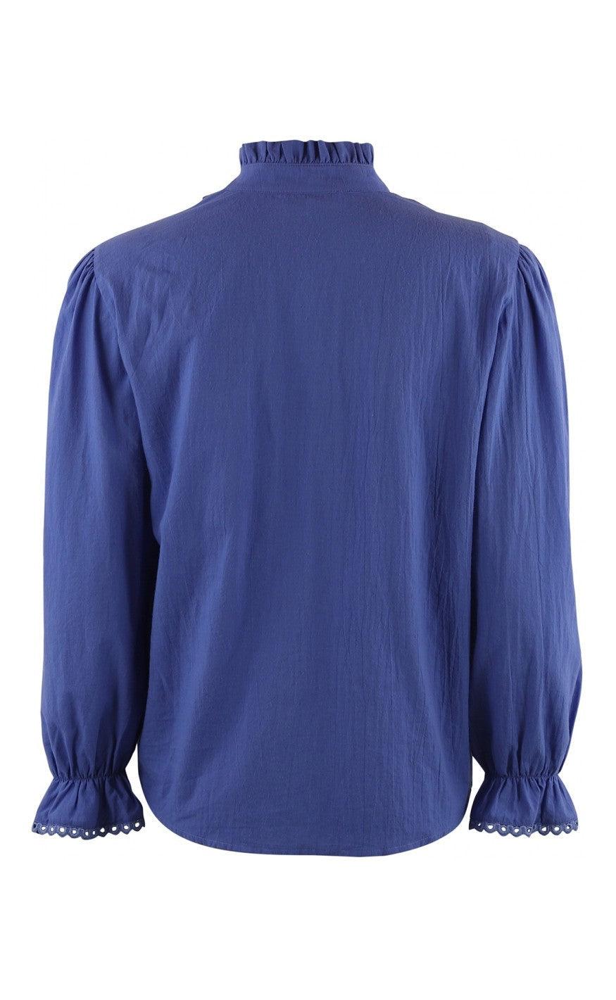 Continue Bluse - Isabella - Electric Blue
