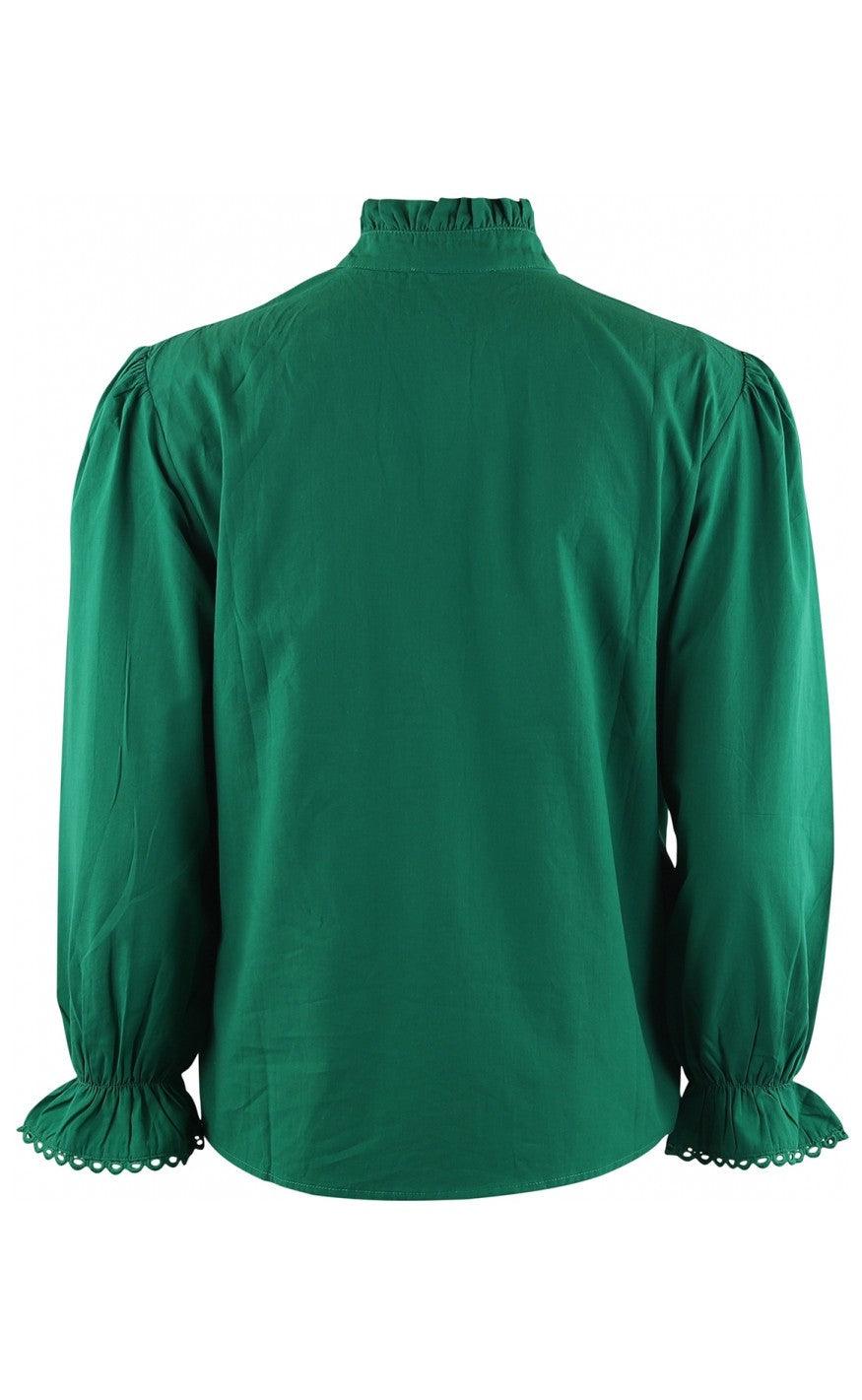 Continue Bluse - Isabella - Grass Green