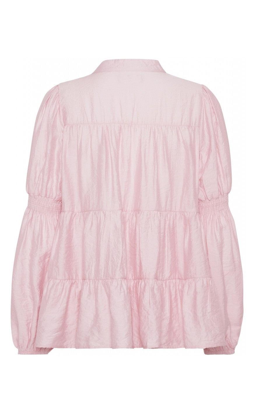 Continue Bluse - Sanna Solid - Rose