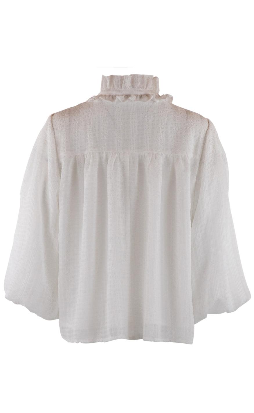 Continue Bluse - Stacia - White
