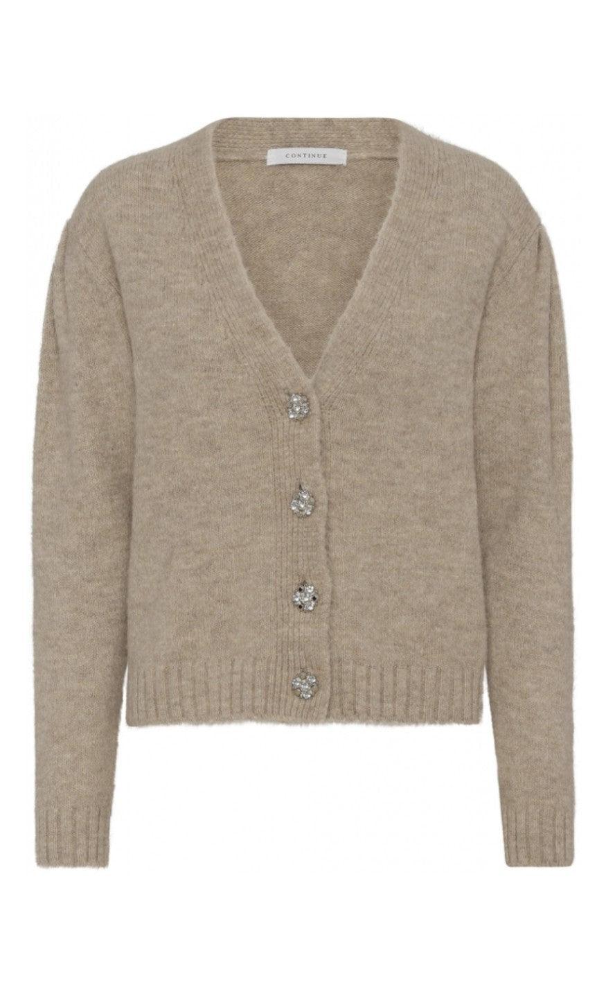 Continue Cardigan - Trille - Sand