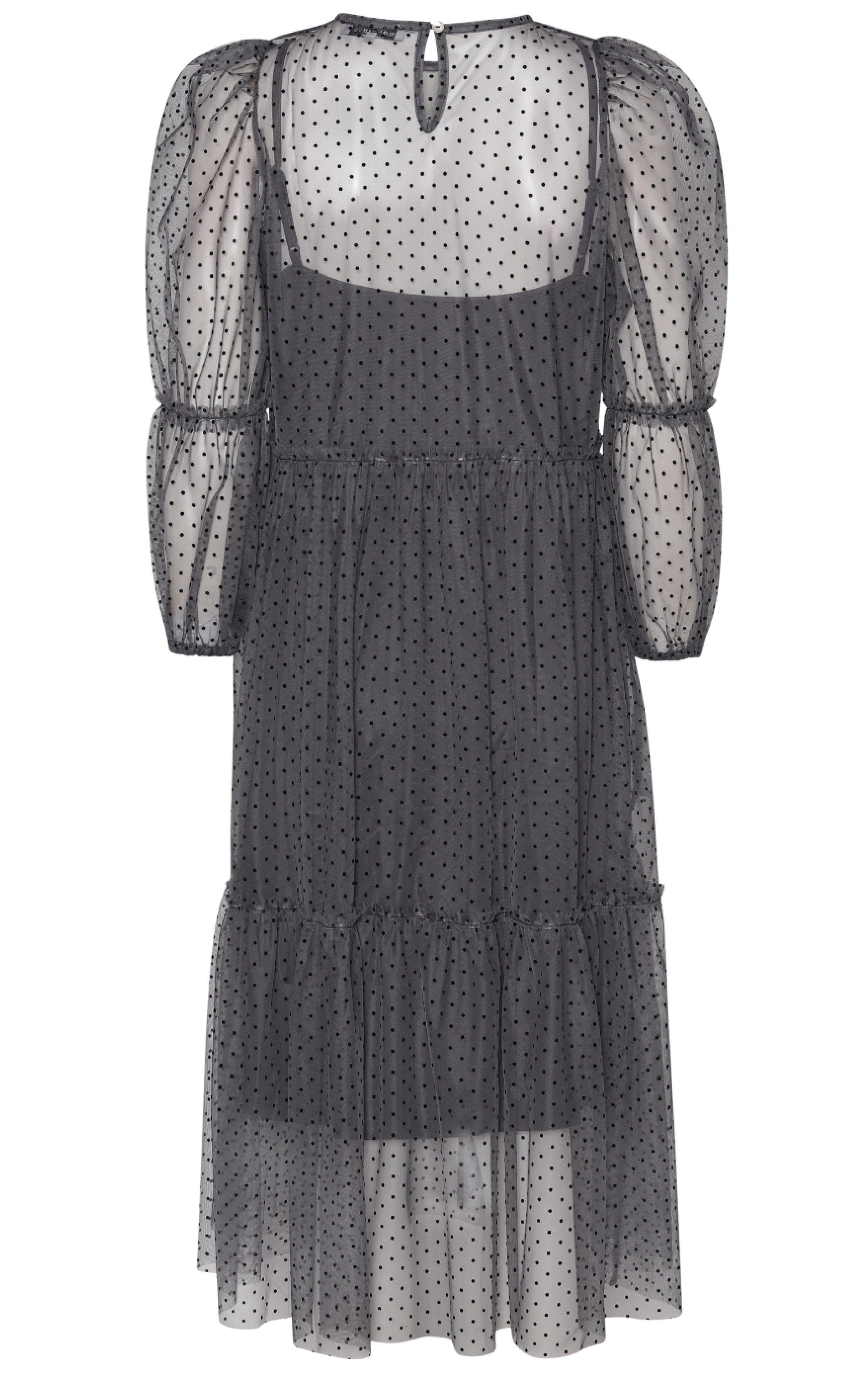 Continue Kjole - Angelina - Grey