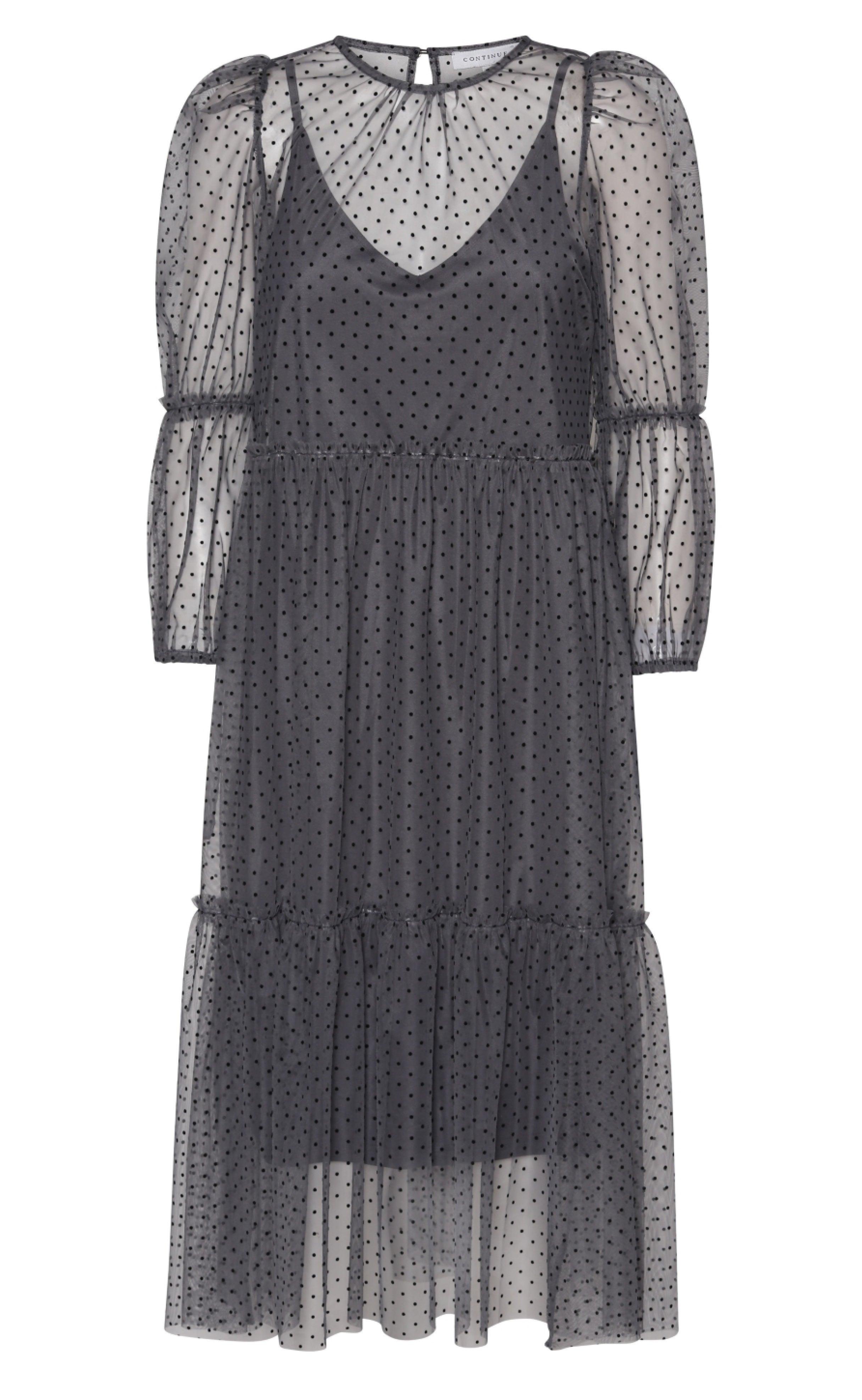 Continue Kjole - Angelina - Grey