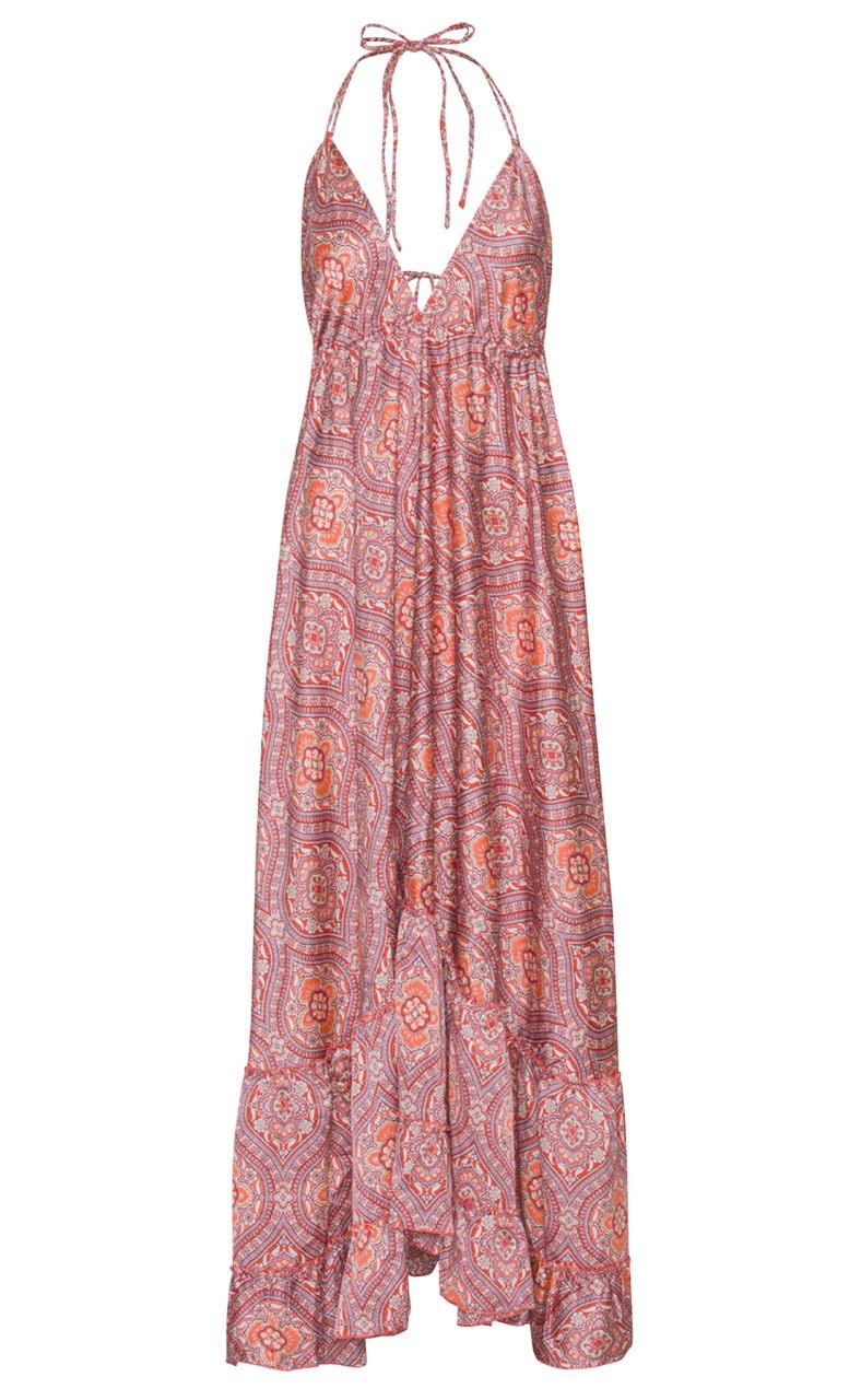Continue Kjole - Dolly - Red Paisley