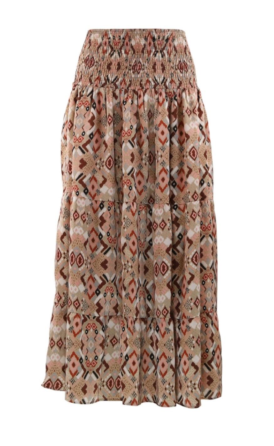 Continue Nederdel - Anna - Mixed Print