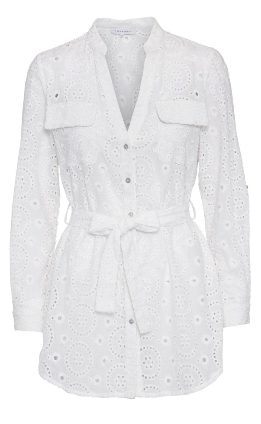 Continue Skjorte - Hanna - White