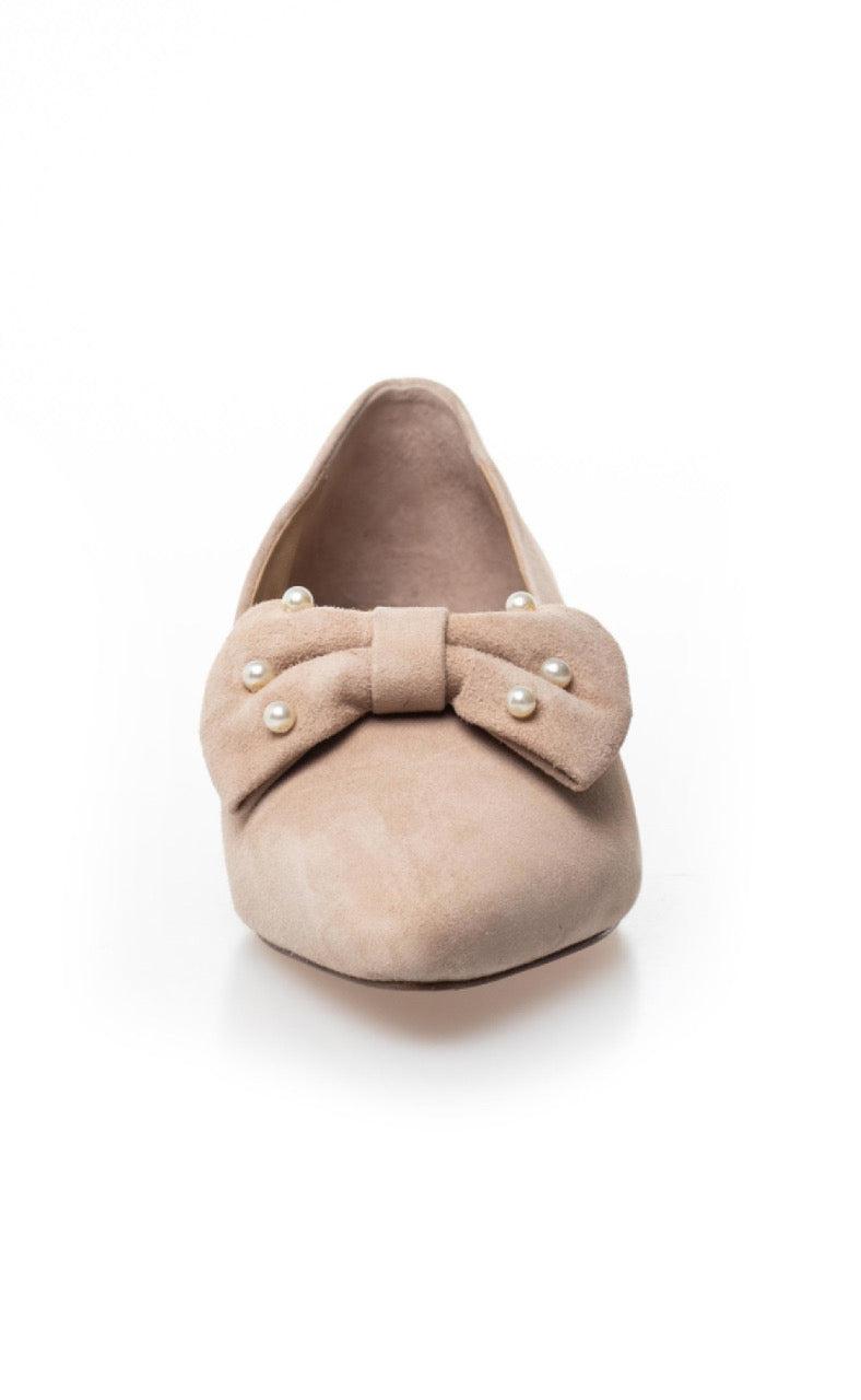 Copenhagen Shoes By Josefine Valentin Loafers - Be Good Pearls - Beige