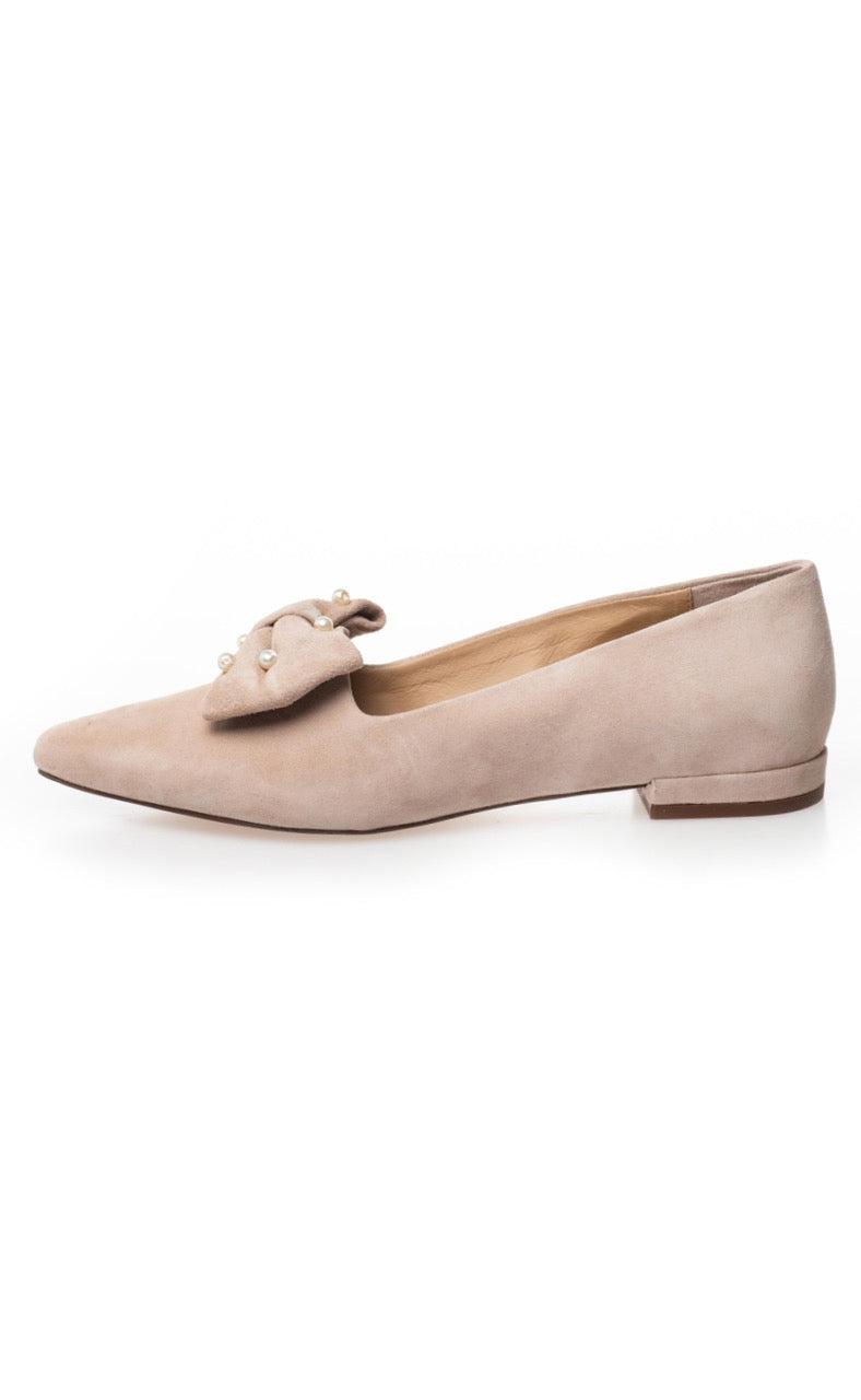 Copenhagen Shoes By Josefine Valentin Loafers - Be Good Pearls - Beige
