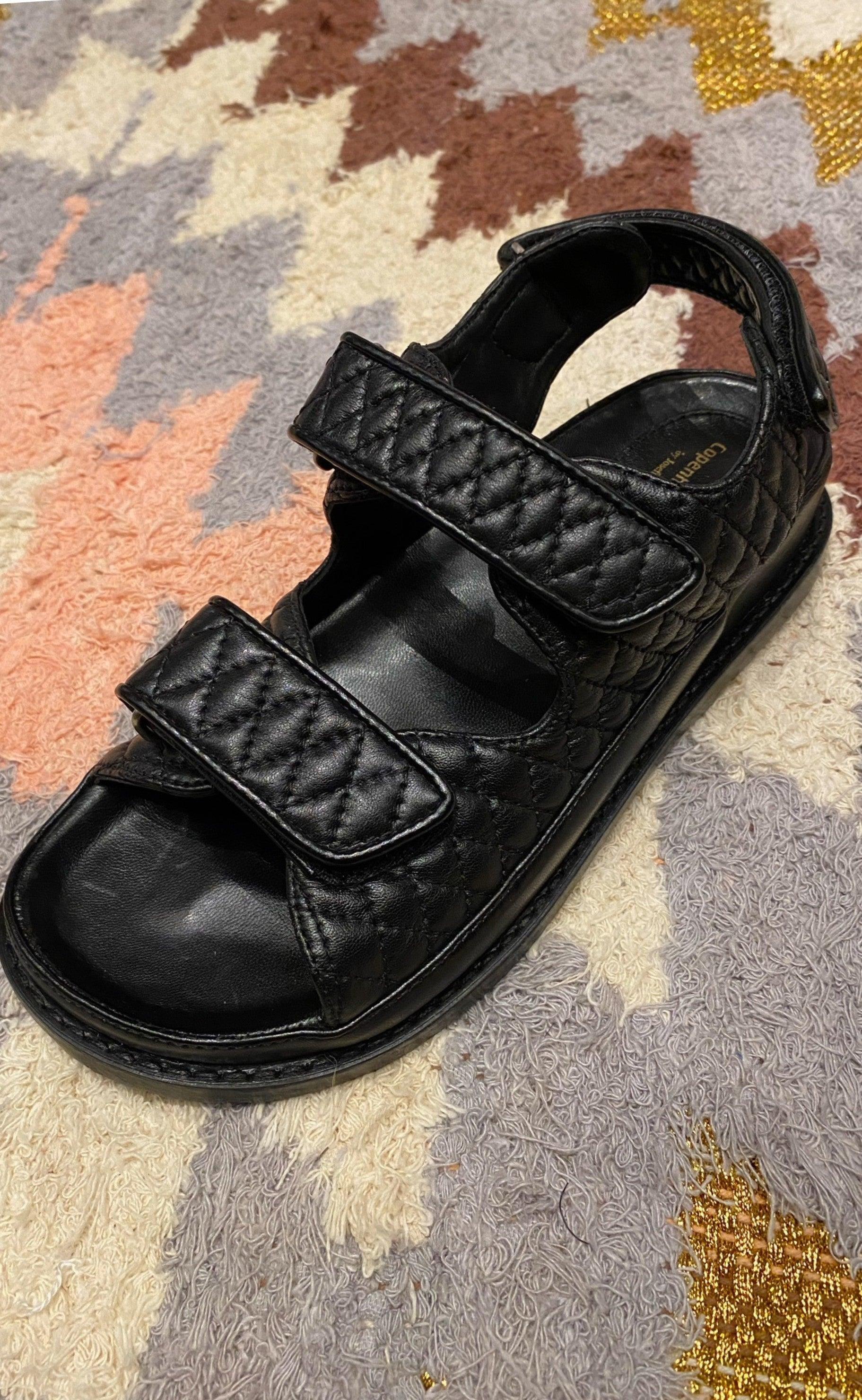 Copenhagen Shoes By Josefine Valentin Sandal - Luxury - Black